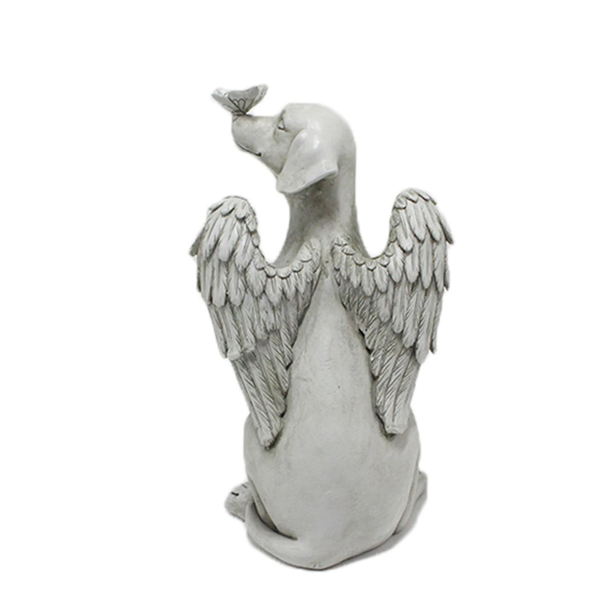 Angel Dog Memorial Statue – Pet Loss Tribute Gift