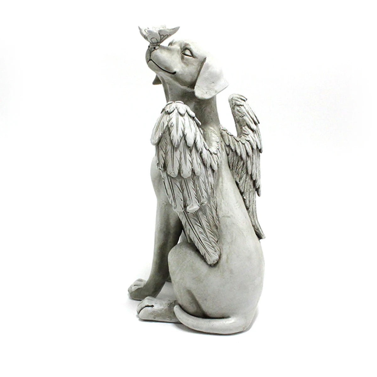 Angel Dog Memorial Statue – Pet Loss Tribute Gift