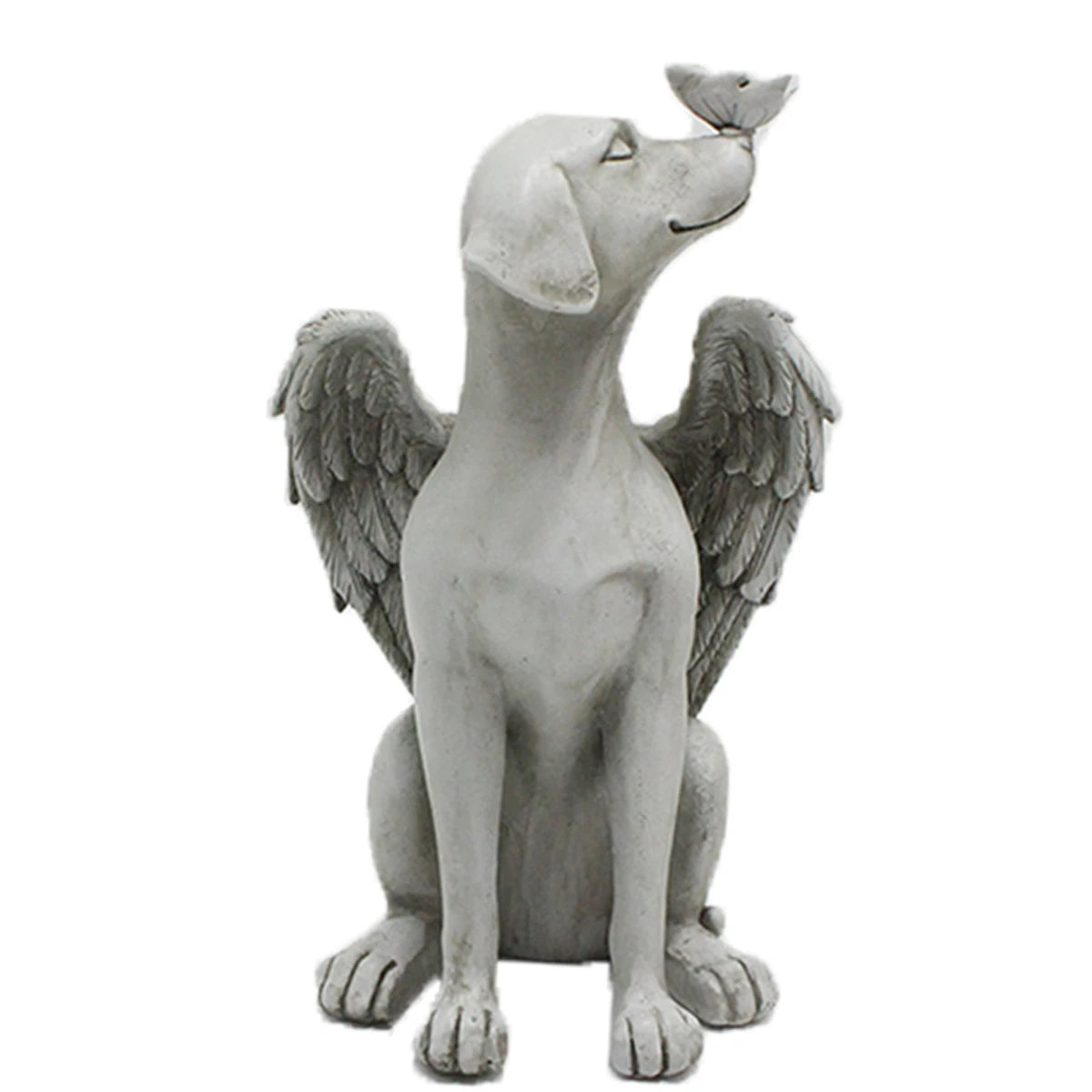 Angel Dog Memorial Statue – Pet Loss Tribute Gift