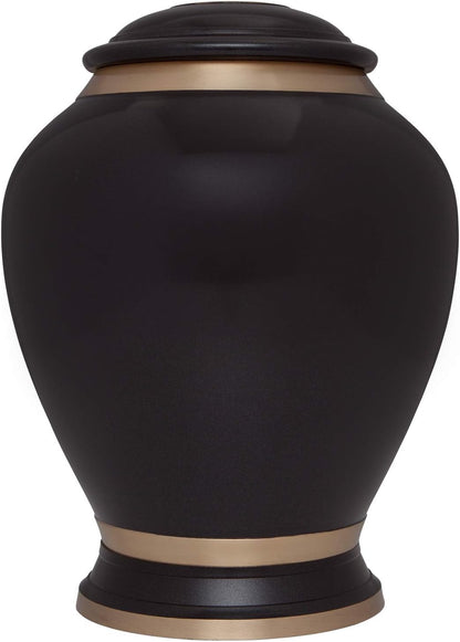 Tree of Life Cremation Urn – Brass Memorial for Adults, 200 Lbs Capacity