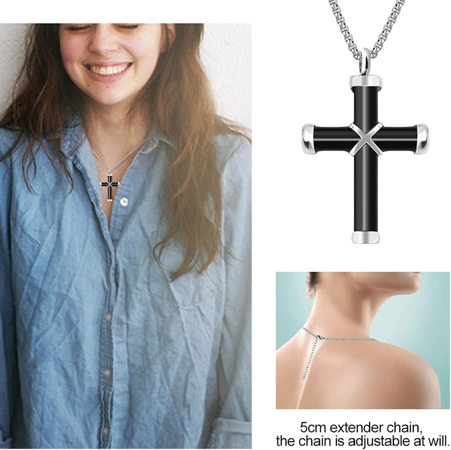 Cremation Urn Necklace – Memorial Keepsake Jewelry for Ashes