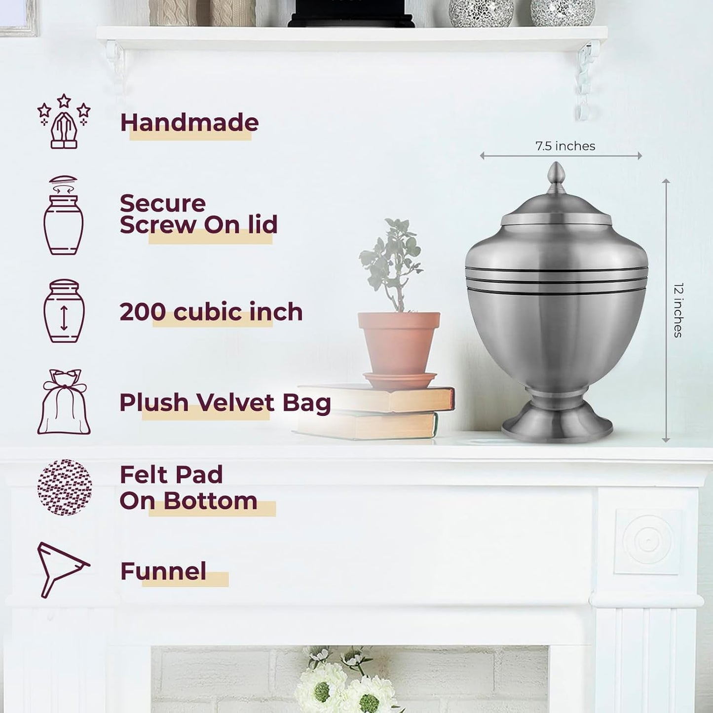 Everlasting Honor Chalice Urn