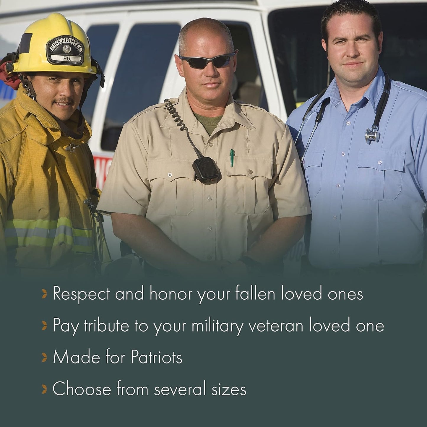 Blue Line Flag Cremation Urn – Patriotic Memorial for Police & First Responders