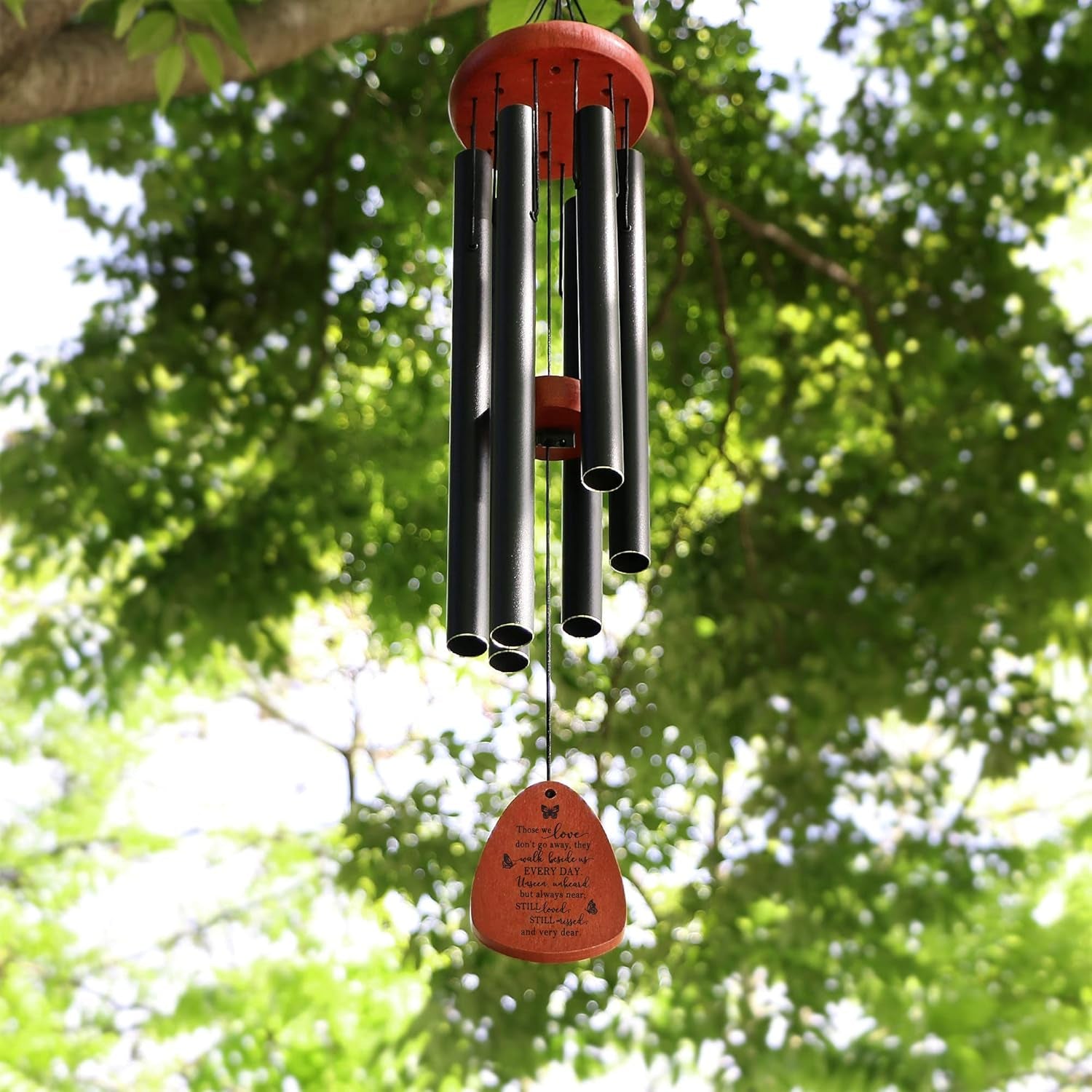 Outdoor Sympathy Wind Chimes – Memorial Gift for Loss of Loved One