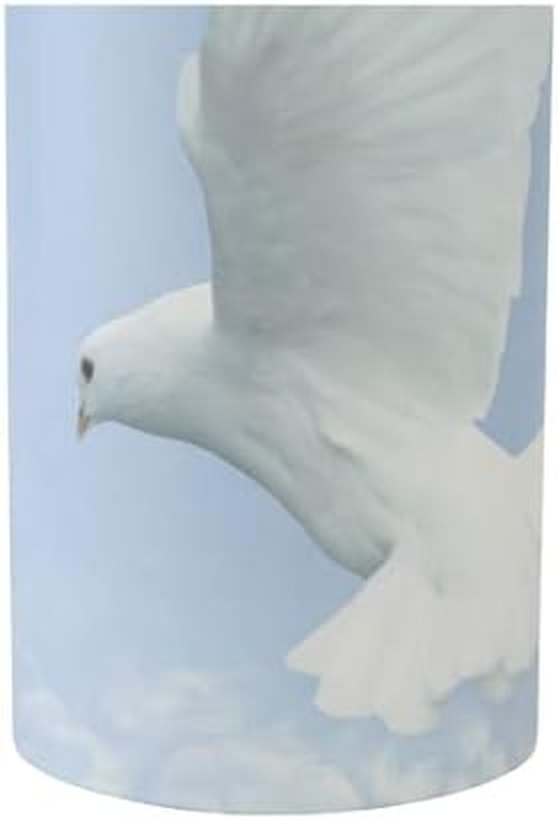 Eco-Friendly Cremation Urn – Dove Design, 12.5" High