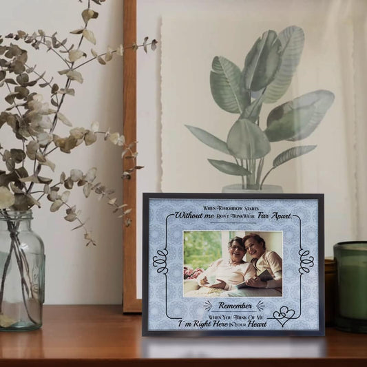 Memorial Picture Frame – 8x10 Frame for 4x6 Photo of Loved One