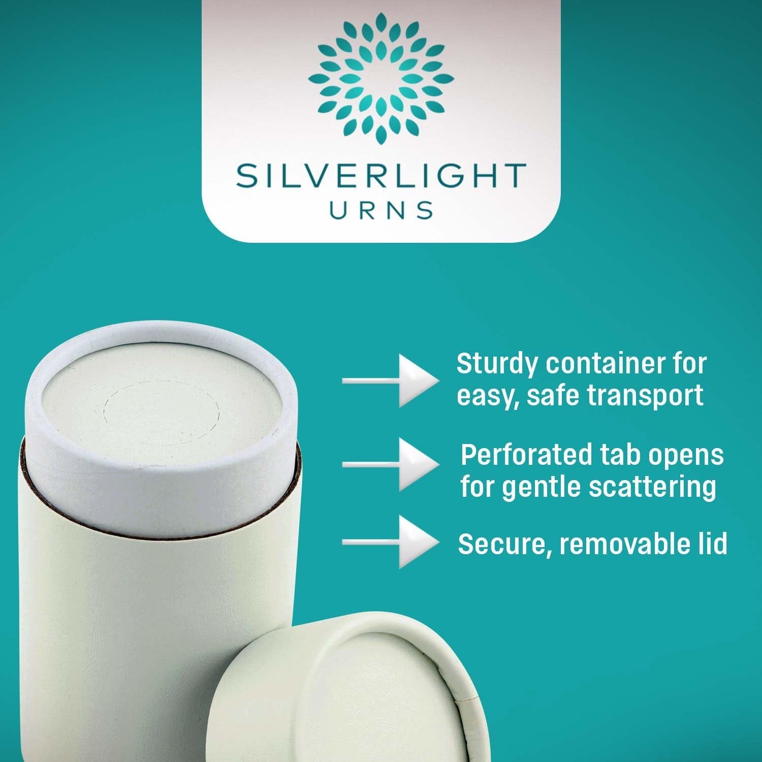 Eco-Friendly Cremation Urn – Dove Design, 12.5" High